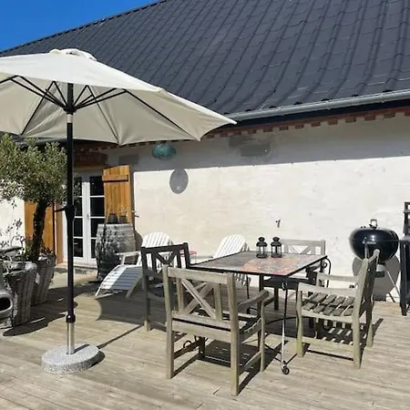 Daire Charming Rustic Barn Close To Tisvilde